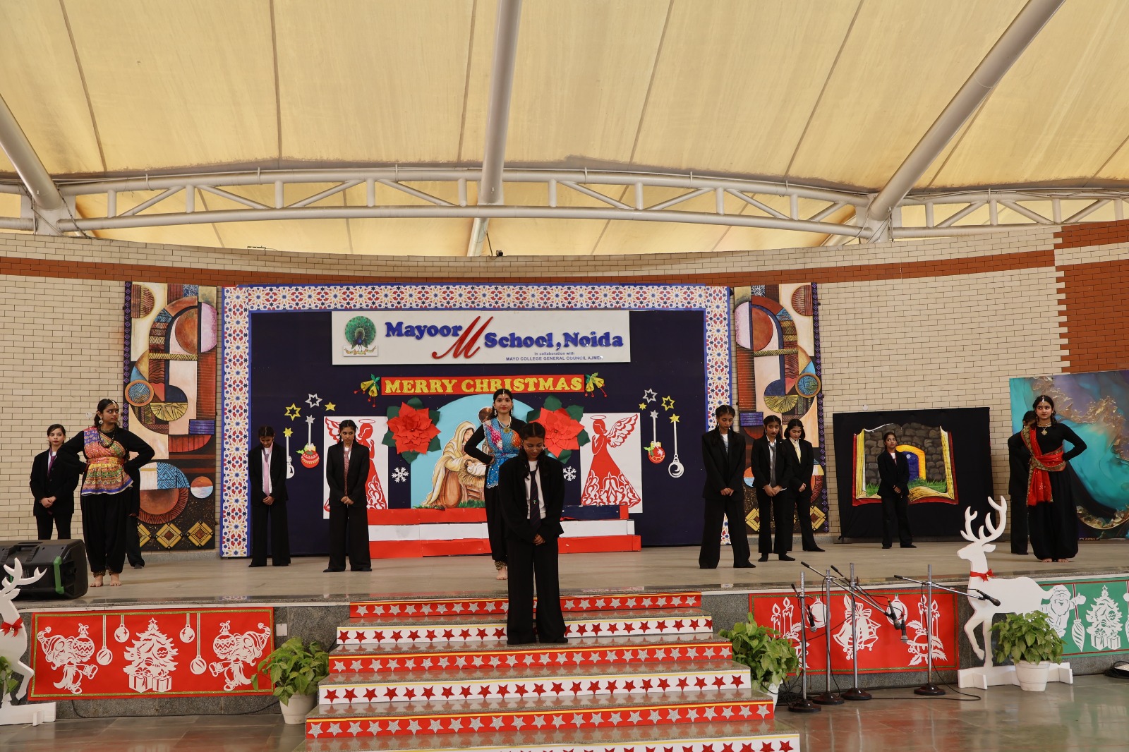 A Symphony of Spirit and Rhythm: Mayoor School, Noida Celebrates Christmas and Fusion Dance